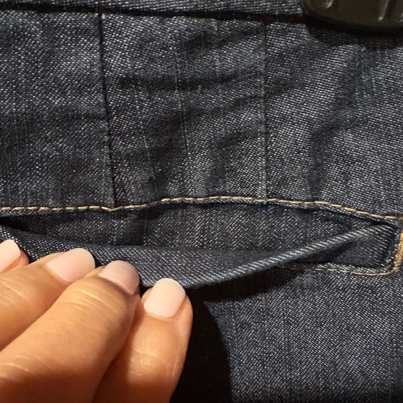 Kim Rogers Chino Jeans Womens Size 12 Blue Denim Straight Stretch - Picture 5 of 12